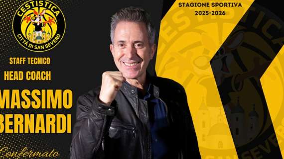 Serie B - Massimo Bernardi ancora alla guida della cestistica San Severo