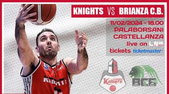 Serie B - Legnano Knights: con Brianza Casa Basket sfida totale