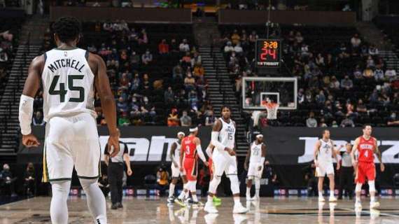 NBA - Utah Jazz: contro i Pelicans settima vittoria consecutiva!