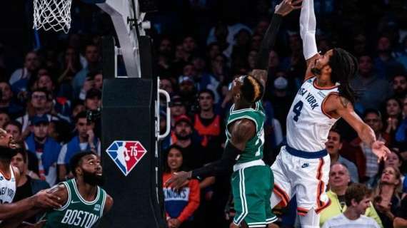 NBA - Due overtimes per la vittoria dei Knicks sui Celtics