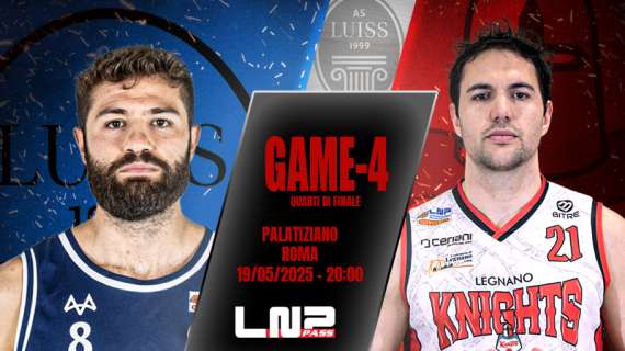 Serie B - Elimination Game per Legnano Knights in casa della Luiss Roma