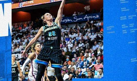 WNBA - La difesa di Chicago Sky spezza le ambizioni di Connecticut Sun