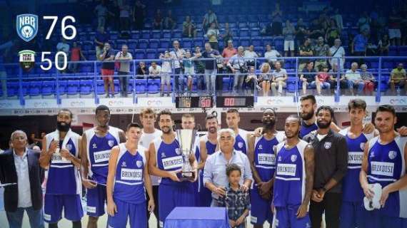 Lega A: La New Basket Brindisi conquista il Memorial "Pentassuglia"