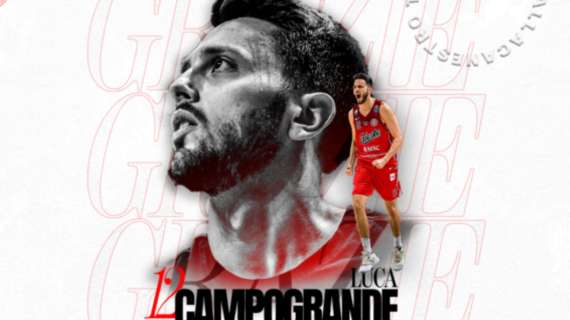 UFFICIALE LBA - Pallacanestro Trieste saluta Luca Campogrande