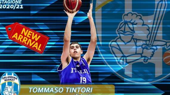 A2 - Orlandina Basket punta sul giovane prospetto Tommaso Tintori