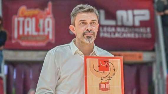 Serie B - T Gema Montecatini ai saluti con coach Marco Del Re