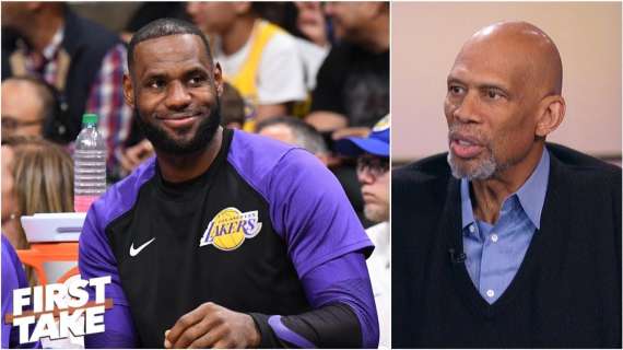 NBA - Lakers, parla Kareem: "LeBron James non deve dimostrare nulla a nessuno"