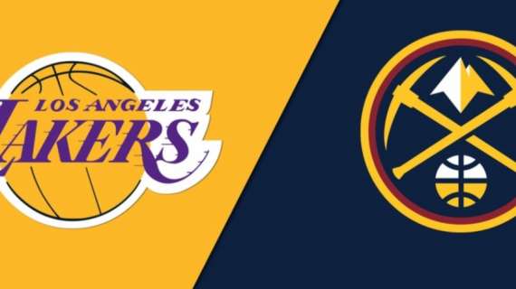 NBA - Questa notte Nuggets e Lakers si litigano il vantaggio nella Western