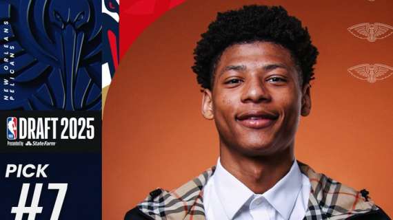 NBA Draft 2025 | Il pick #7 è Jeremiah Fears (New Orleans Pelicans)