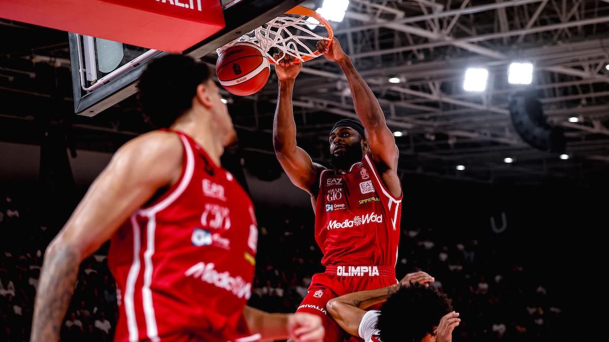 Olimpia Milano, il rientro di Josh Nebo fa ben sperare: ora serve il lungo