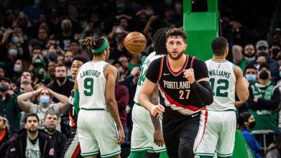 NBA - I Boston Celtics si suicidano in casa contro i Trailblazers