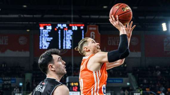 EuroCup - Convincente vittoria del ratiopharm Ulm sul Besiktas