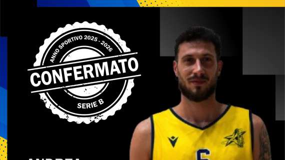 Serie B - La Svethia Recanati conferma Andrea Gurini