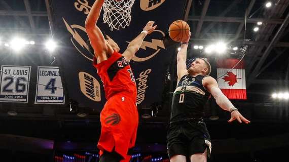 NBA - Bucks: il tandem Antetokounmpo - Middleton ha ragione dei Raptors