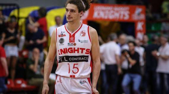 Serie B - Cuore Napoli Basket, il pivot Luca Gazineo completa il pacchetto lunghi