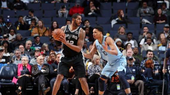 NBA - Memphis è dolce per gli Spurs, che vincono rocambolescamente di uno