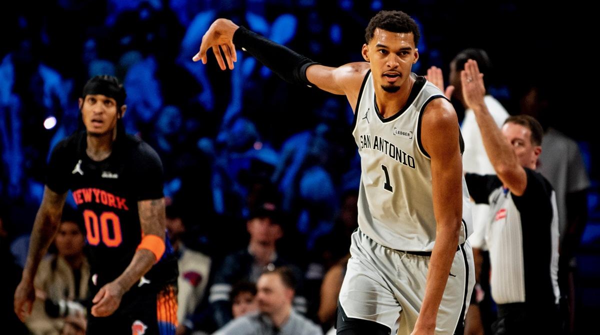 NBA Cup - Victor Wembanyama dopo la sconfitta: "Buona esperienza per i playoff"