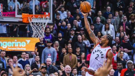 NBA - Raptors, contro i Wizards a riposo Kawhi Leonard