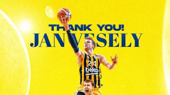 EuroLeague - Ufficiale l'addio tra Jan Vesely e il Fenerbahçe