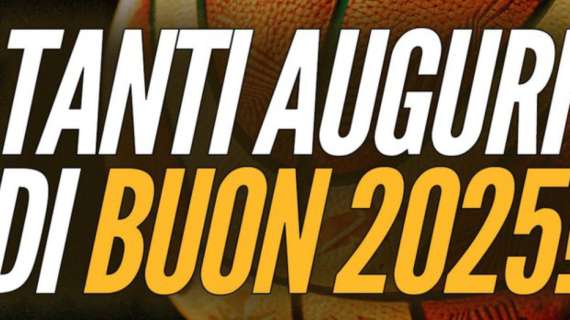 Tanti auguri di buon 2025 da PianetaBasket