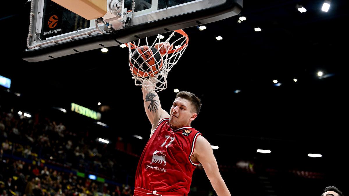 Olimpia Milano, Nate Sestina: "Tutti hanno reso più facile il mio inserimento"