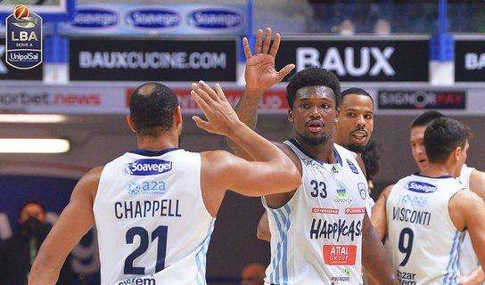 LBA Highilights - Happy Casa Brindisi vs GeVi Napoli Basket
