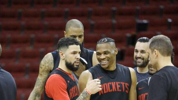 NBA - Rockets, ancora indietro il recupero di Russell Westbrook