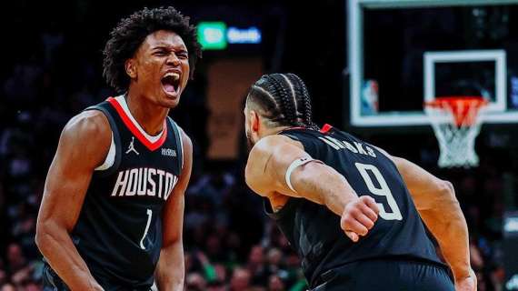 NBA - Il buzzer di Amen Thompson strappa la vittoria dei Rockets a Boston