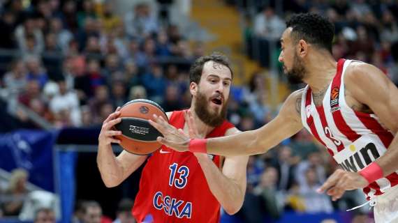 EuroLeague - La battaglia con l'Olympiacos premia il CSKA