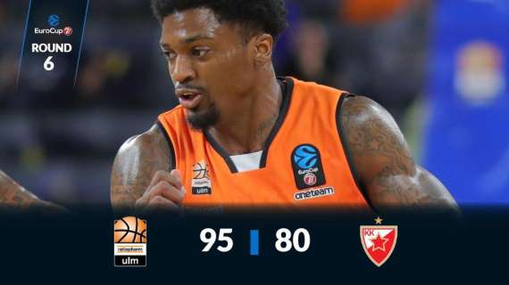 EuroCup - Gruppo A (Brescia): Impressionante Ulm che stende la Stella Rossa