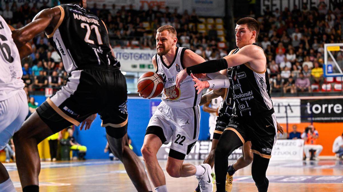 Scatto d'orgoglio di Trento a Udine in chiave playoff, gli highlights
