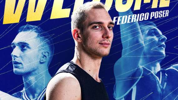 UFFICIALE A2 - Federico Poser un nuovo giocatore della Tezenis Verona