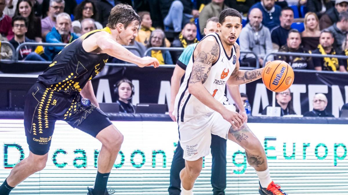 Trieste, che peccato! Tenerife recupera e annulla una grande prova