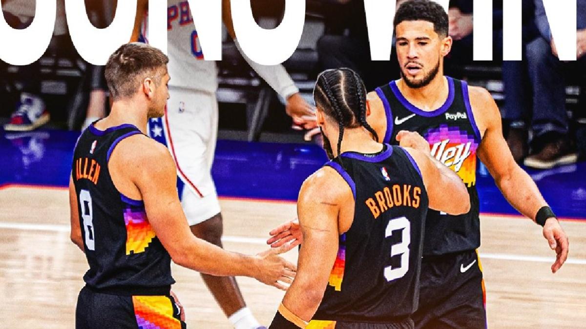Booker e la panchina Suns piegano i Sixers senza Embiid