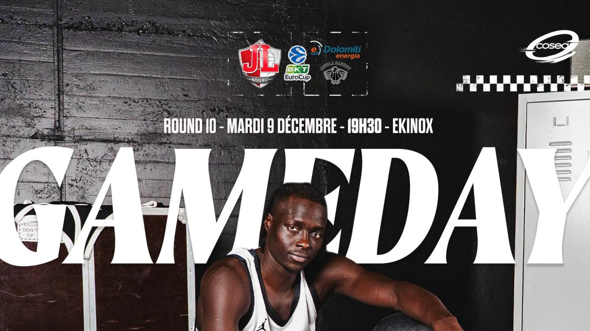 LIVE EC | Bourg  vs Aquila Trento: diretta 1Q 11-3 4'