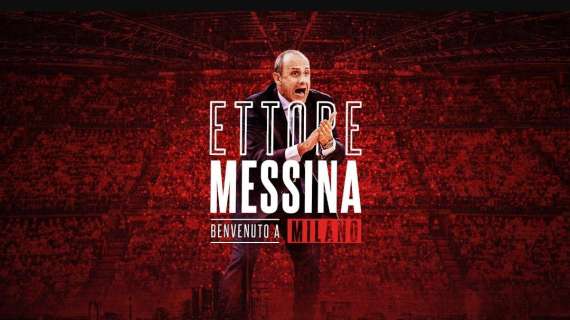 UFFICIALE A - Ettore Messina nuovo allenatore dell'Olimpia Milano