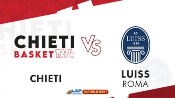 Serie B - Chieti 1974, contro la Luiss una vittoria per ripartire