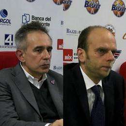 Marco Crespi e Massimo Cancellieri in conferenza stampa