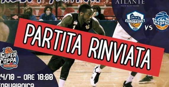 A2 - Atlante Eurobasket Roma e Npc Rieti rinviano per sospette positività