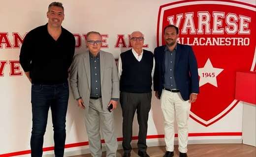 Maurizio Gherardini in visita alla Itelyum Arena di Varese
