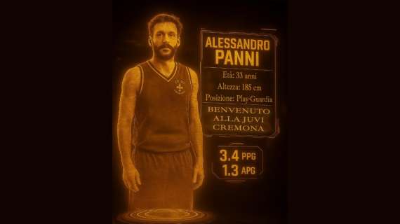 UFFICIALE A2 - Alessandro Panni è un nuovo giocatore della Ferraroni JuVi Cremona