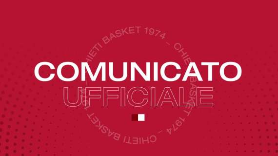 Ufficiale | Chieti Basket si ritira dalla B Nazionale: "Decisione inevitabile per criticità economiche"