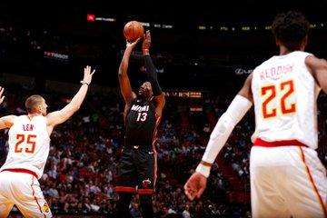 NBA - Miami, pareggiato contro Atlanta un record del Big Three