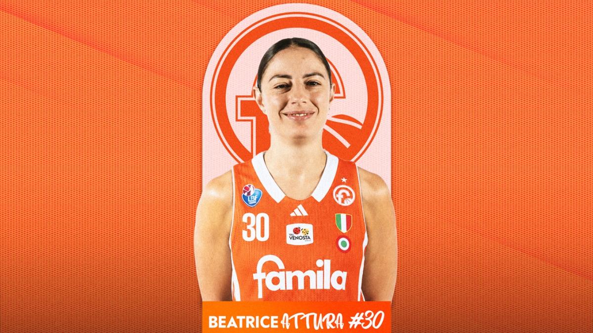 Beatrice Attura raccoglie l’eredità di Sottana: è la nuova playmaker del Famila Basket