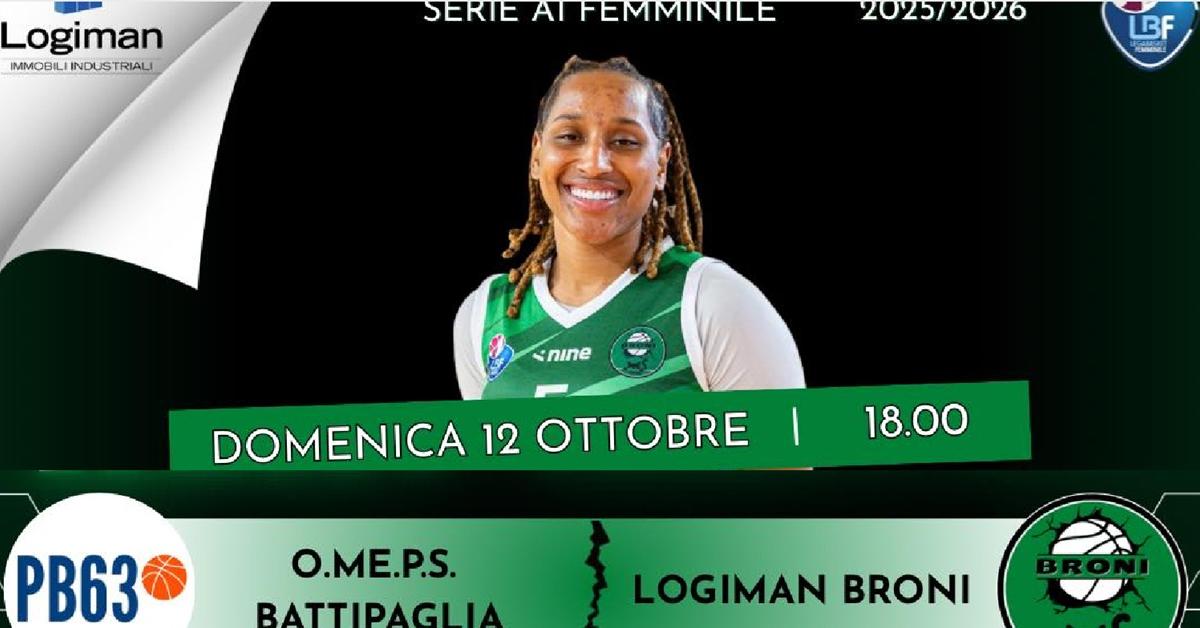A1 F - Al PalaZauli la Omeps Battipaglia ospita la Logiman Broni