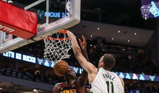 NBA - Gli Atlanta Hawks subiscono la rabbia dei Milwaukee Bucks