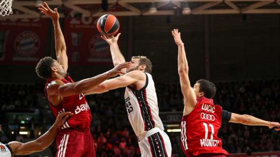 EuroLeague - Lucic porta a spasso l'Olimpia, vince il Bayern Monaco