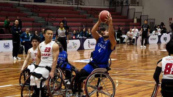 Italia Basket in carrozzina U23, vittoria col Giappone ai Mondiali