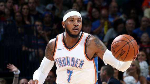 MERCATO NBA - Thunder e Carmelo Anthony si saluti: diventerà free agent