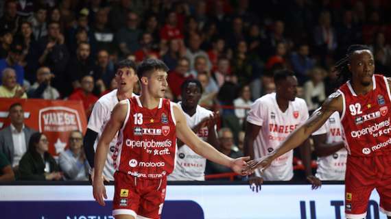 LIVE LBA - Openjobmetis Varese vs Estra Pistoia: diretta 60-59 25'